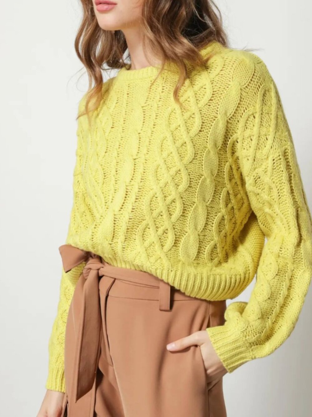 Cable Knit Sweater